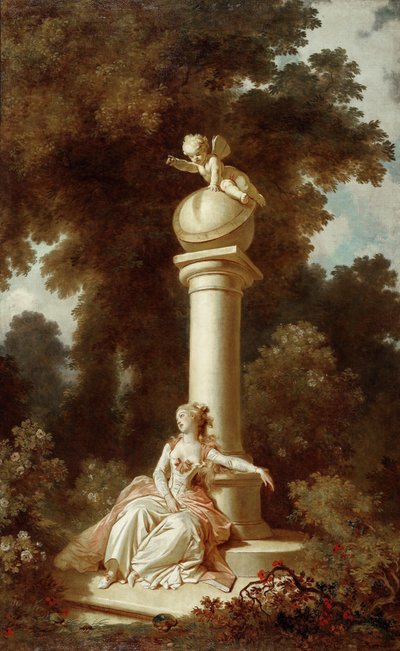 Reverie by Jean Honore Fragonard